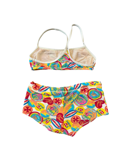 Hysteric Glamour Patches Printed Swim Set