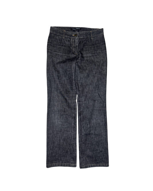 Dolce & Gabbana Butterfly Denim Jeans