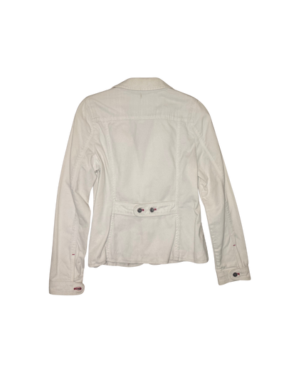 Diesel White Denim Blazer