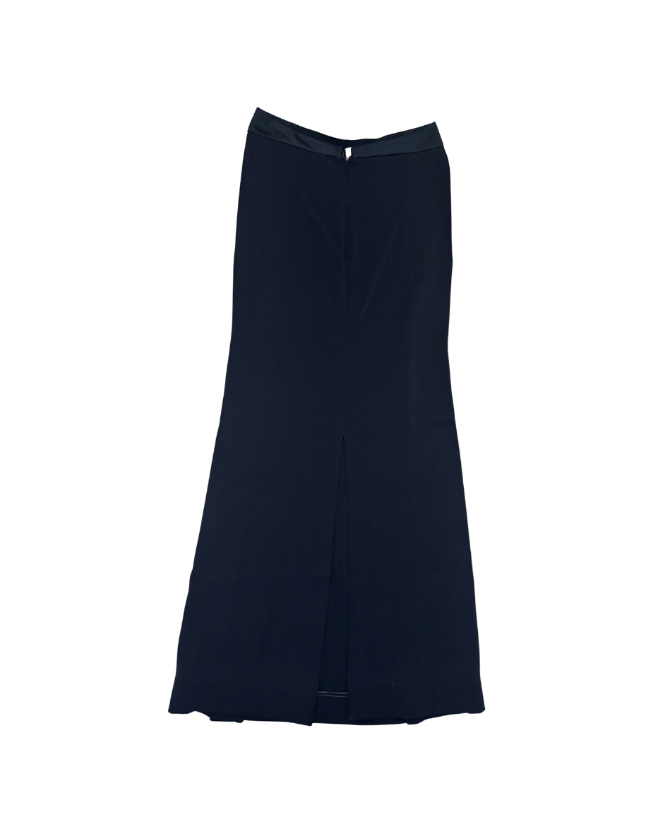 Gucci Silk Black Maxi Skirt