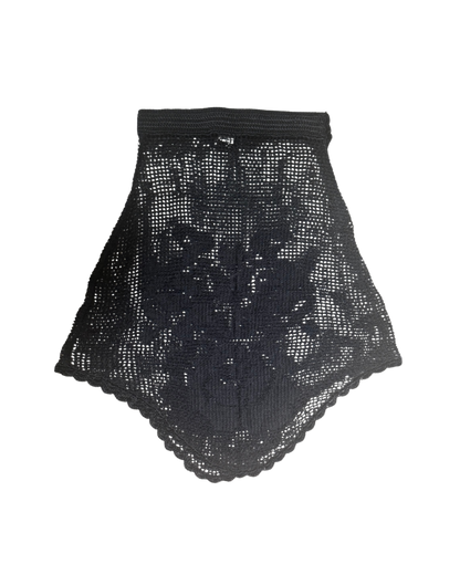 Dolce & Gabbana Black Knit Skirt