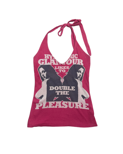 Hysteric Glamour “Double The Pleasure” Halter Top