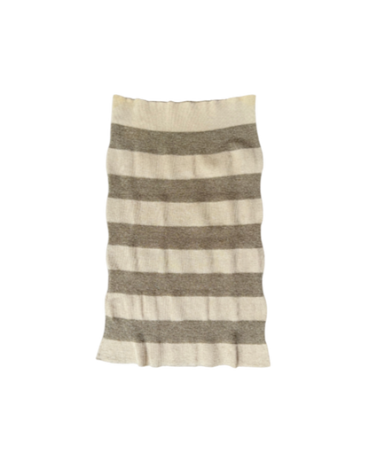 Dolce & Gabbana Glitter Striped Sheer Tube Top