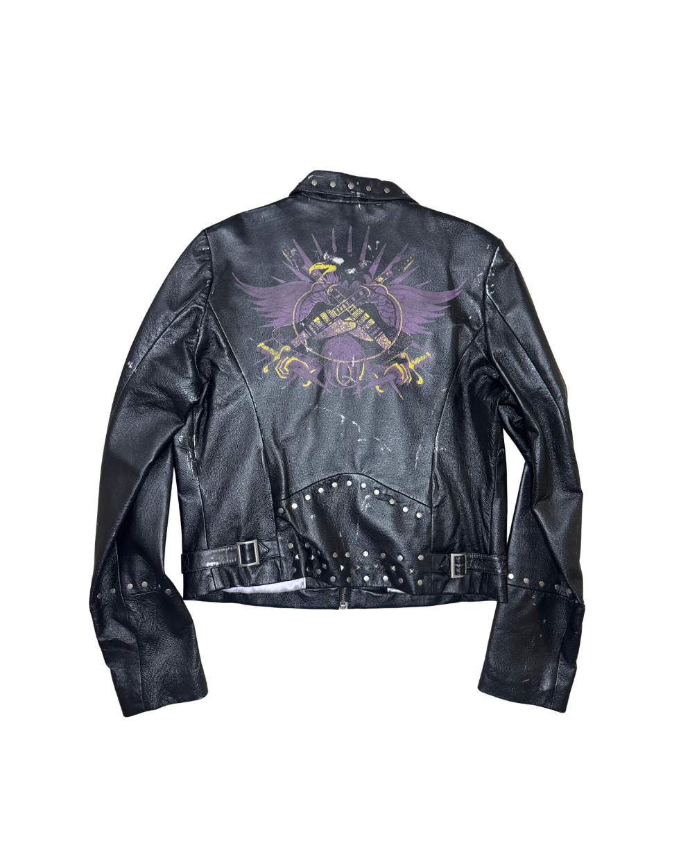 Wilsons Leather Studded Guitar Jacket