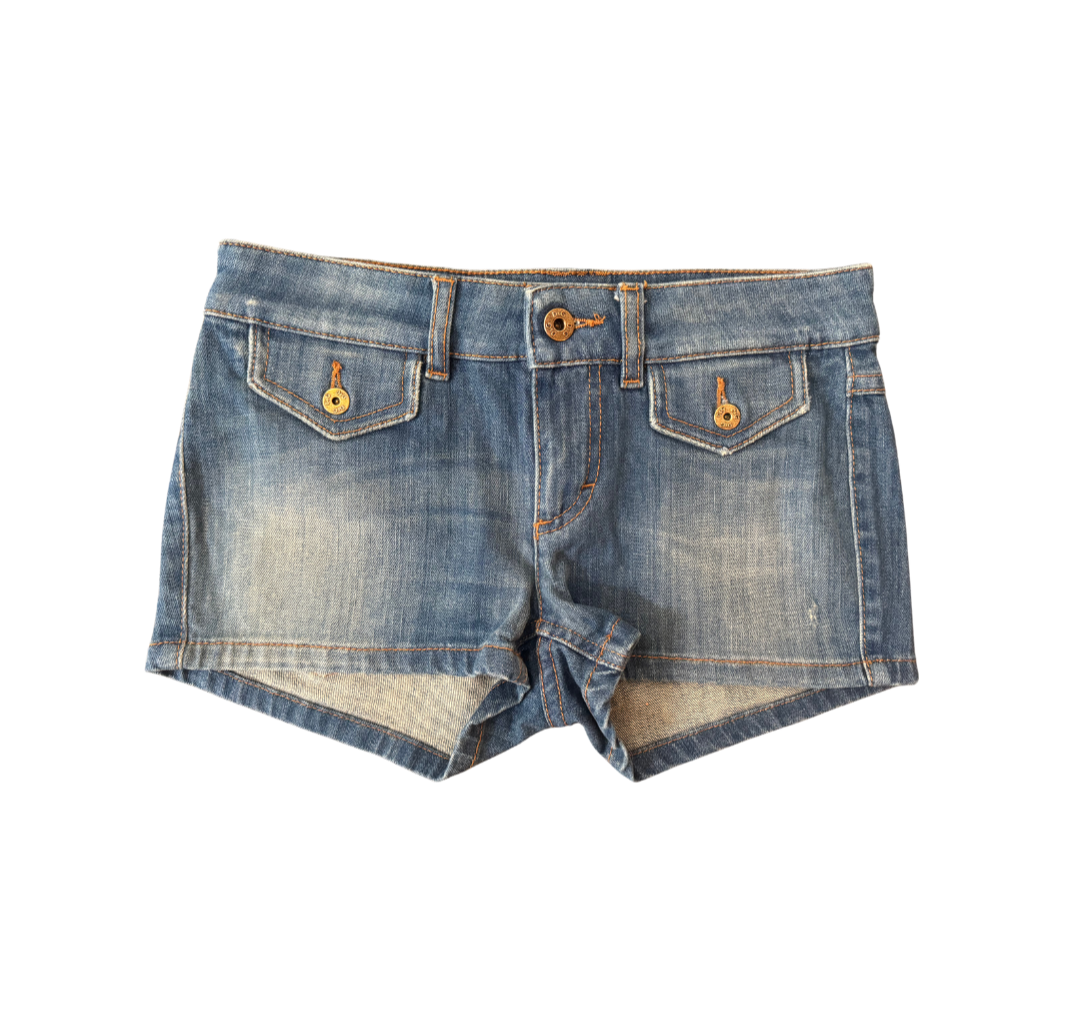 Dolce & Gabbana Denim Micro Mini Shorts