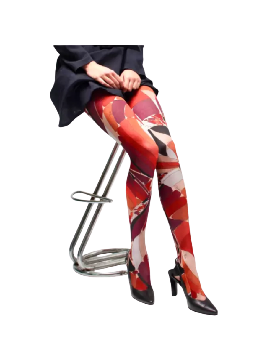Emilio Pucci x Wolford Patterned Tights
