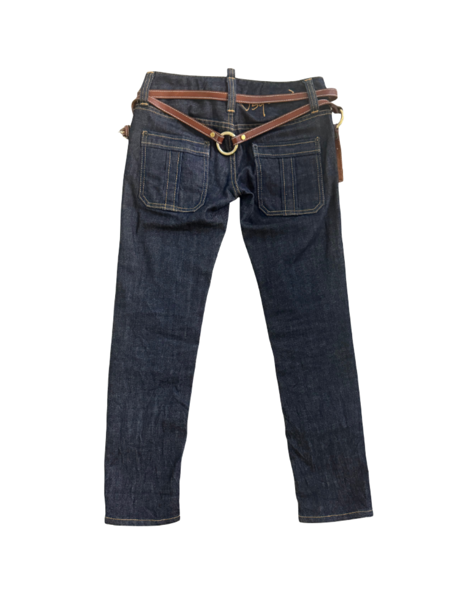 Dsquared² Bondage Capri Jeans