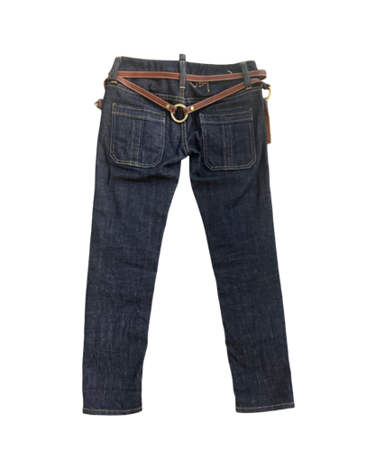 Dsquared² Bondage Capri Jeans