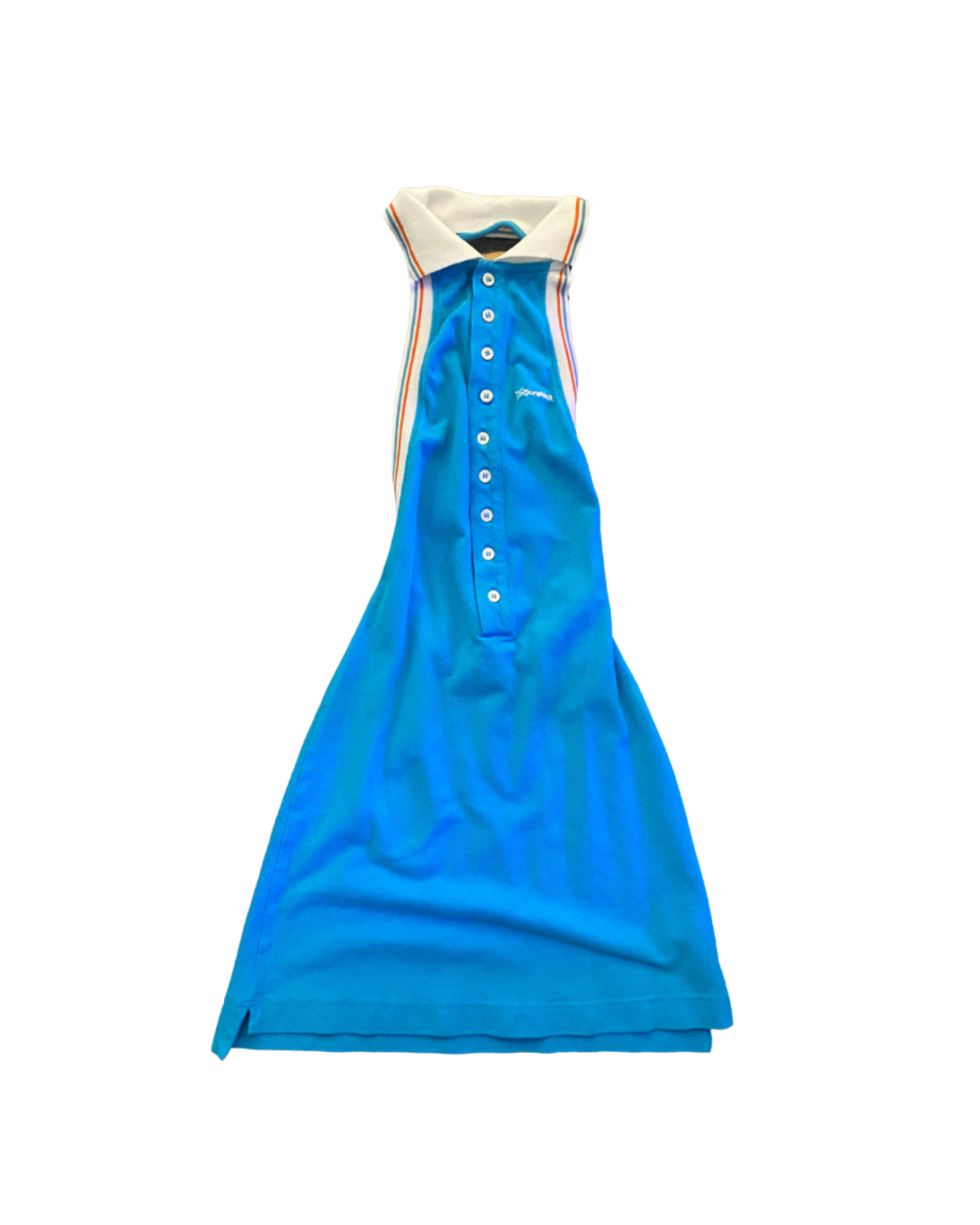 Dsquared² Low Back Collared Polo Mini Dress