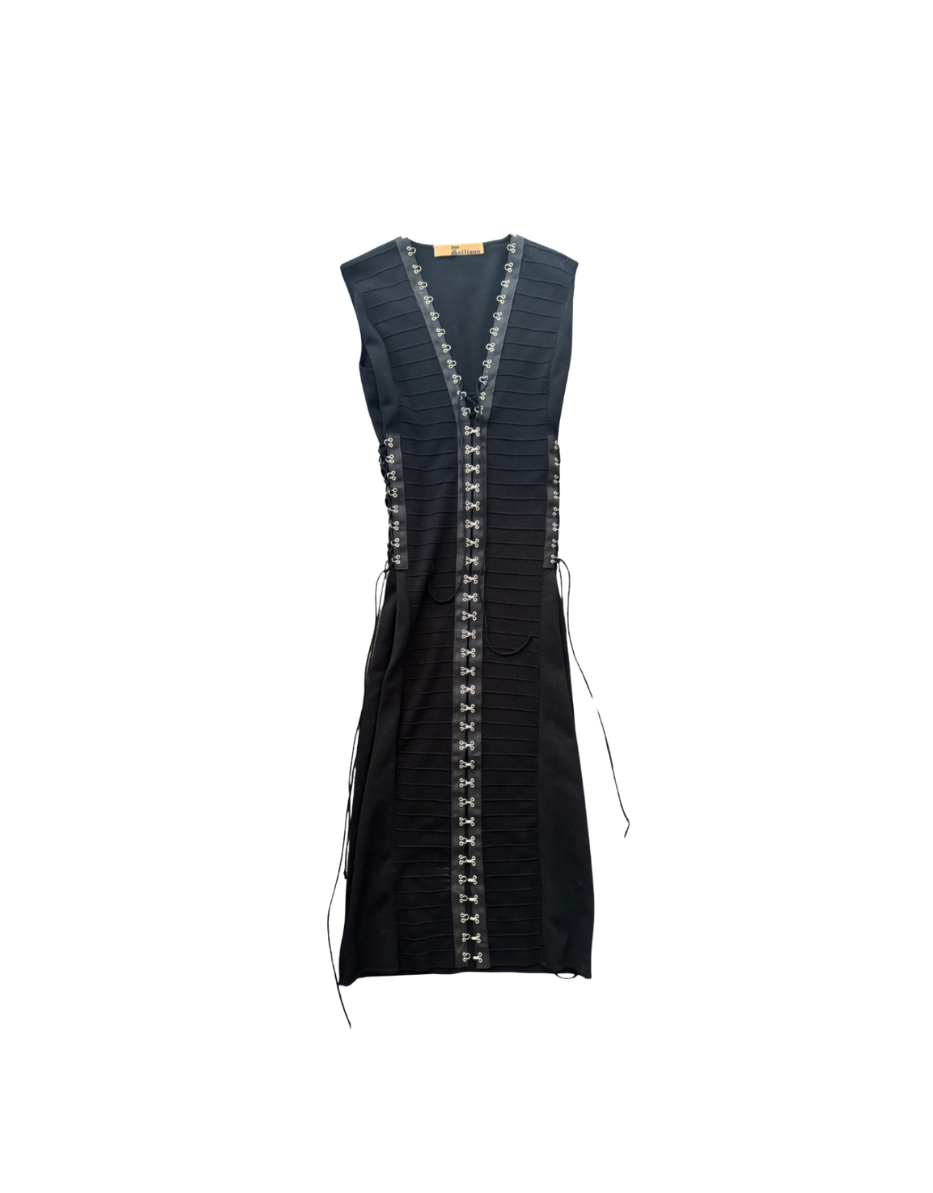 John Galliano Adjustable Corset Style Dress