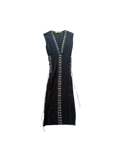 John Galliano Adjustable Corset Style Dress