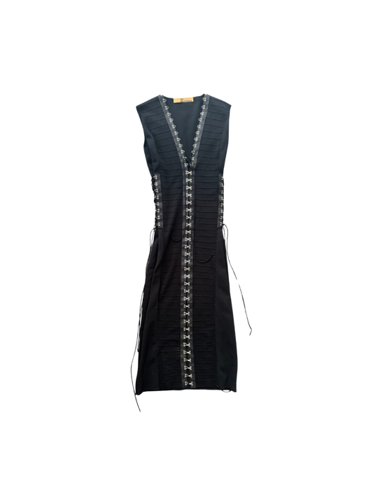 John Galliano Adjustable Corset Style Dress