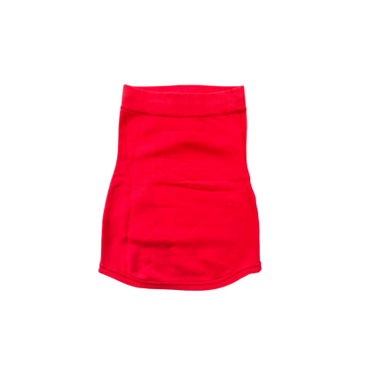 Dsquared² Red Sweatshirt Style Mini Dress