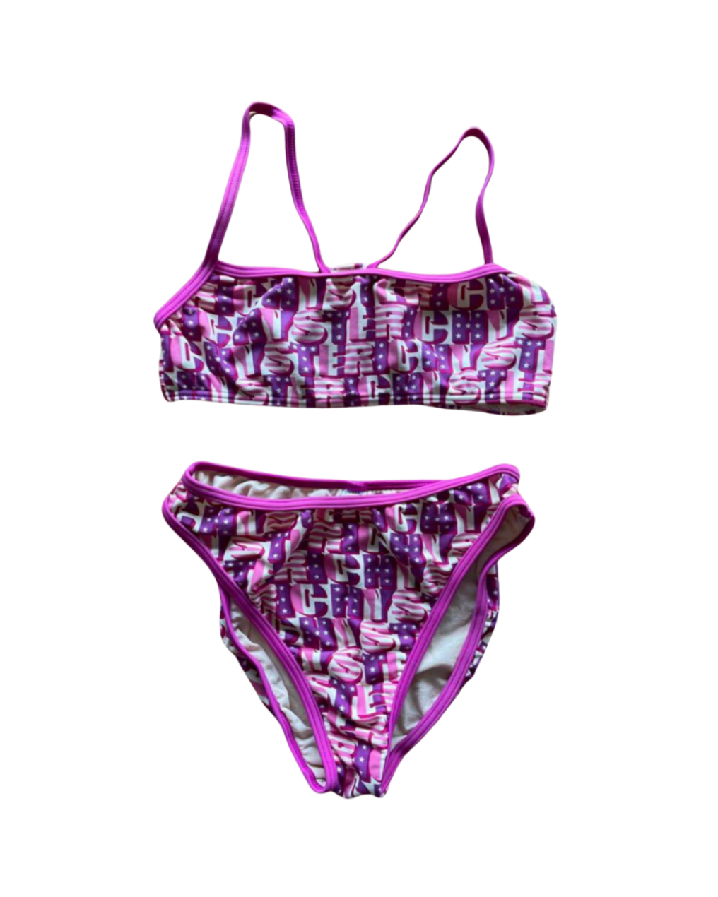 Hysteric Glamour Purple Logo Bikini