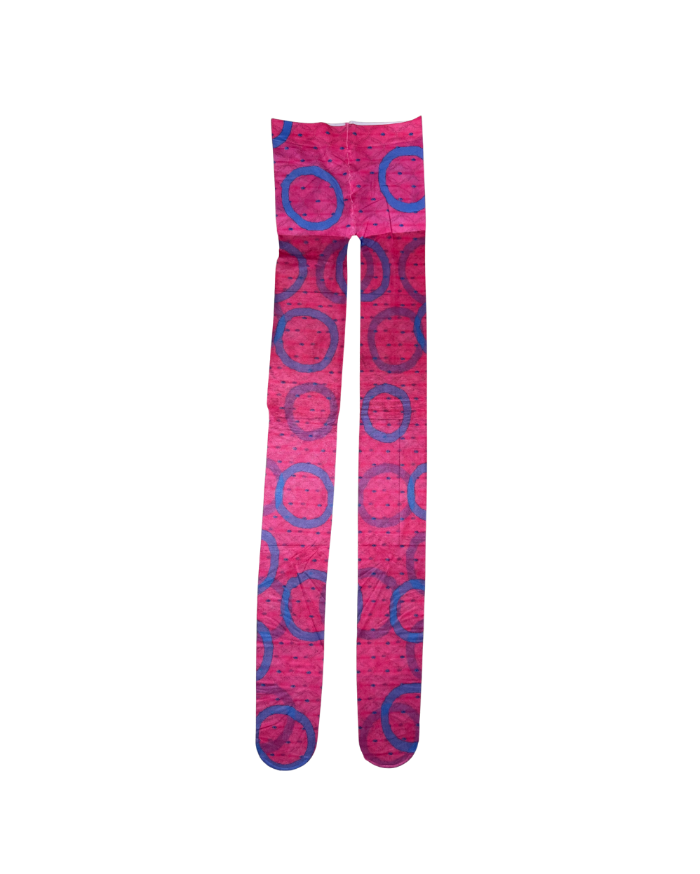 Vivienne Westwood Pink Printed Semi-Sheer Tights