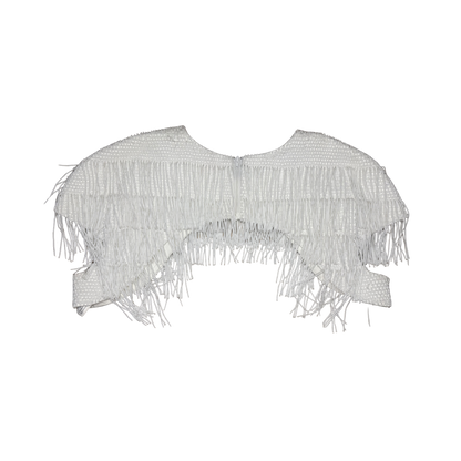 Sass & Bide White Beaded Bolero