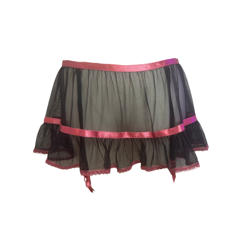 Victoria’s Secret Mesh Garter Skirt