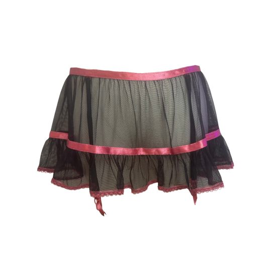 Victoria’s Secret Mesh Garter Skirt