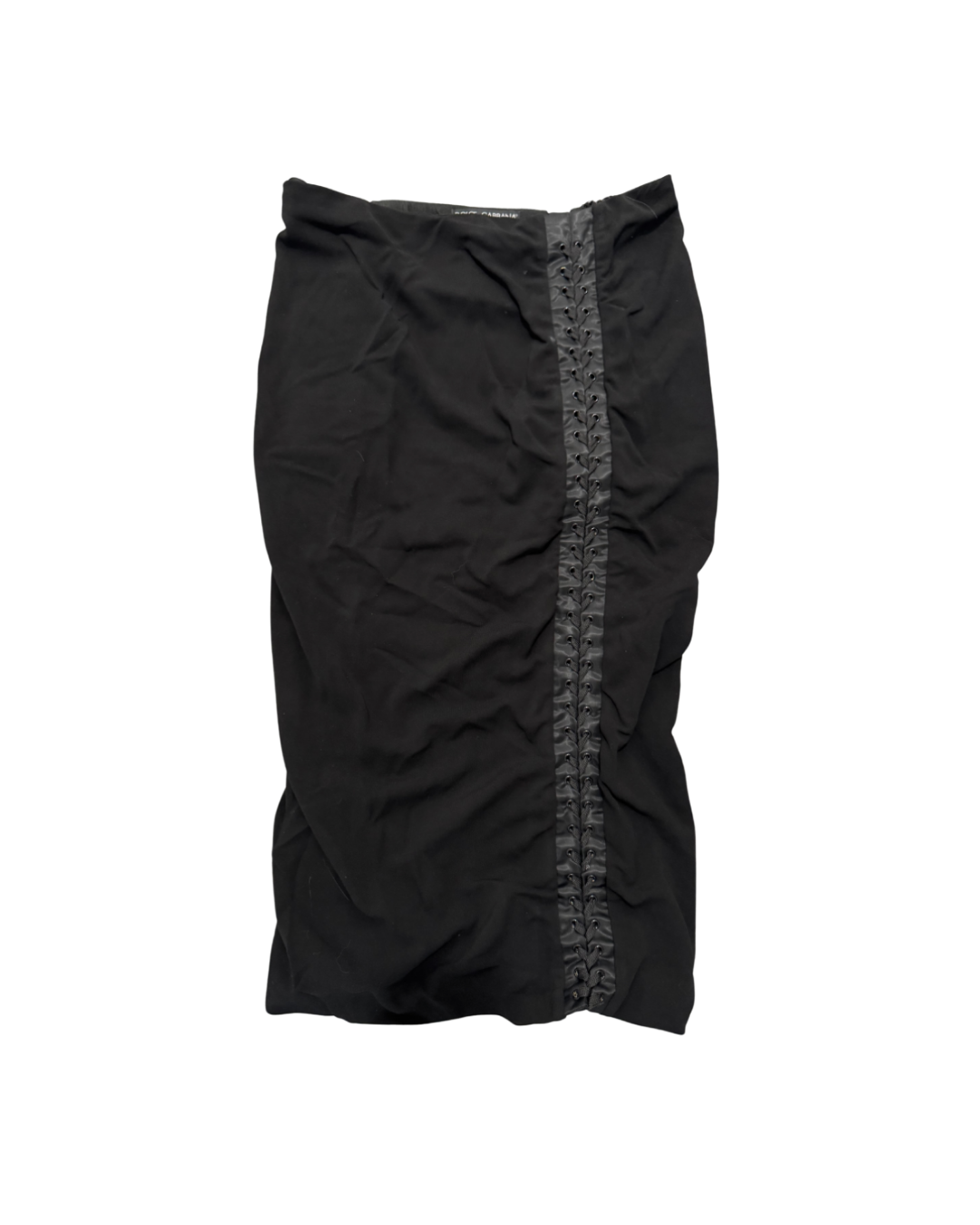 Dolce & Gabbana Lace-up Midi Skirt