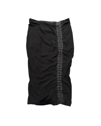 Dolce & Gabbana Lace-up Midi Skirt