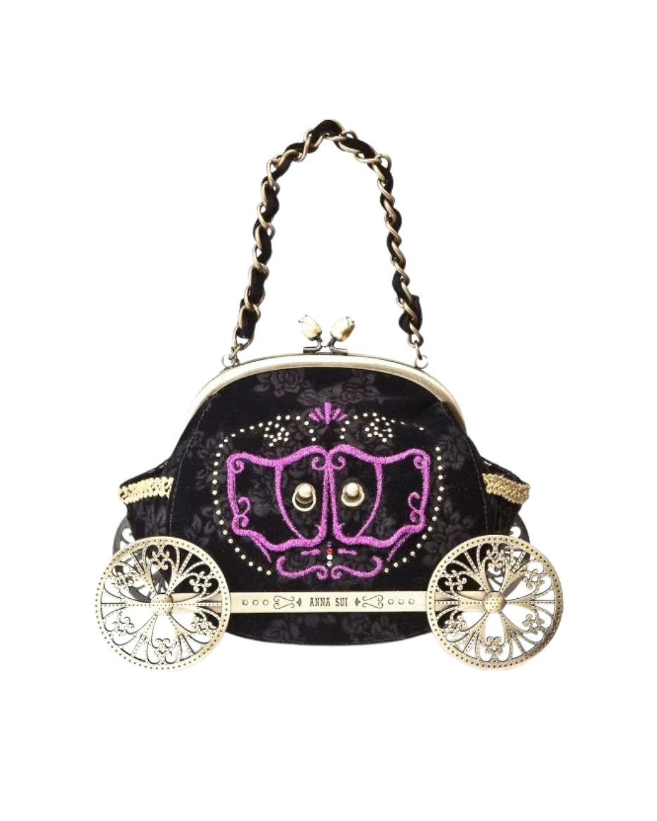 Anna Sui 20th Anniversary Cinderella Carriage Handbag