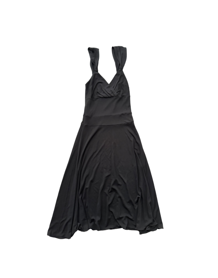 Moschino Cheap & Chic Black Midi Dress