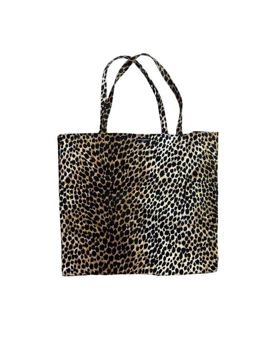 Dolce & Gabbana Leopard Tote Bag