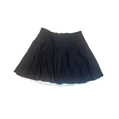 Cecil McBee Lace Up Skirt