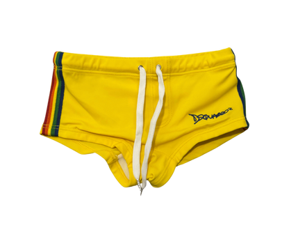 Dsquared² Yellow Mini Swim Shorts