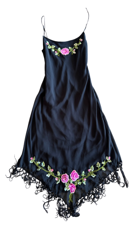 Betsey Johnson Beaded Rose Dress