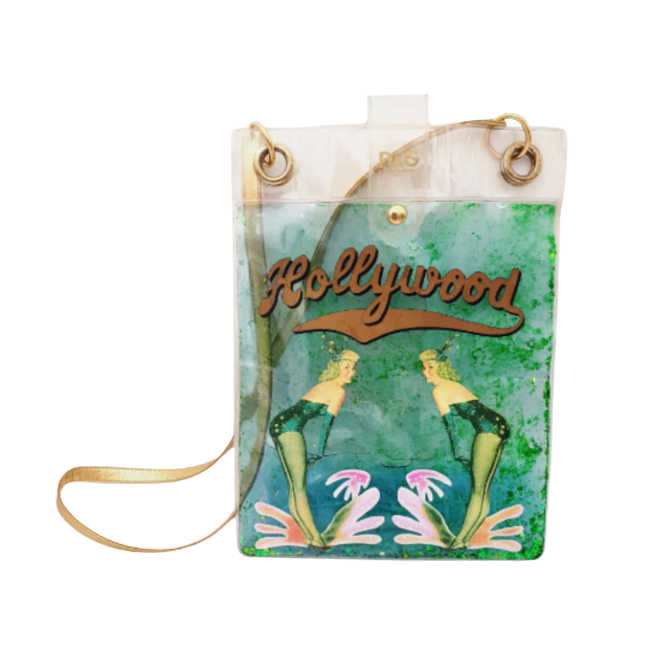 Dolce & Gabbana “Hollywood” Clear Mermaid Bag