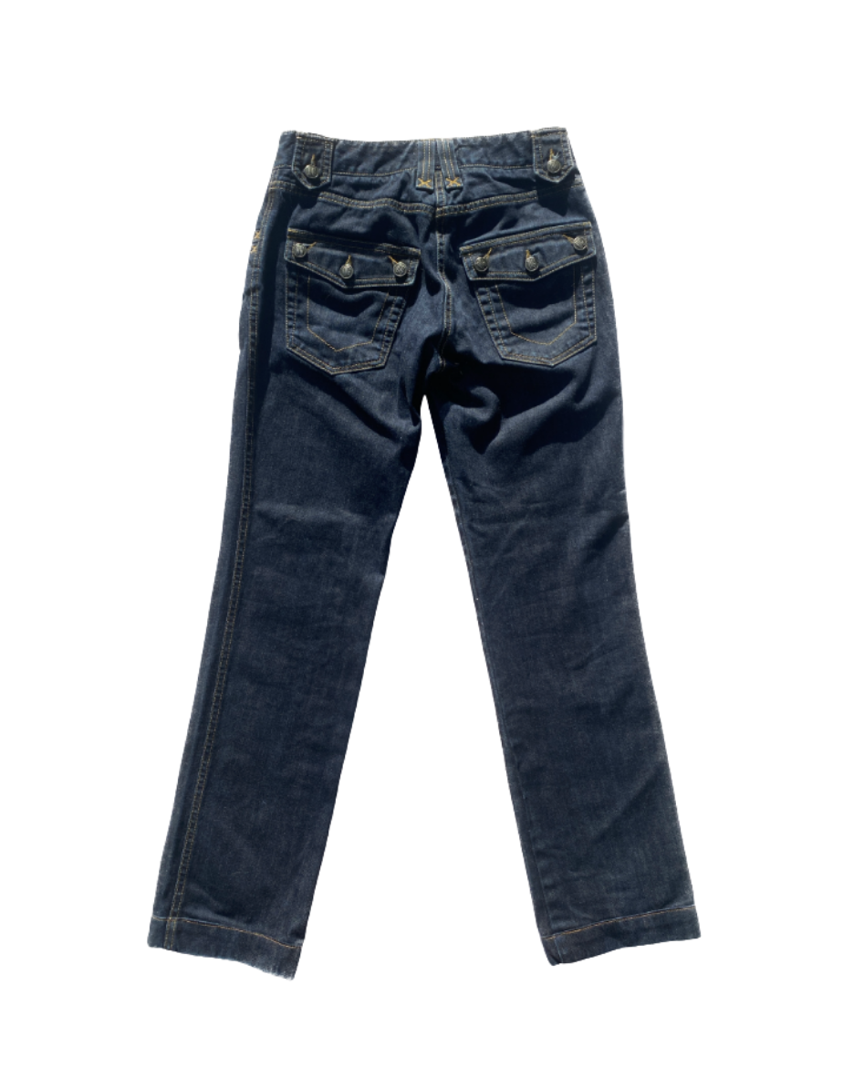 Dolce & Gabbana Button Jeans