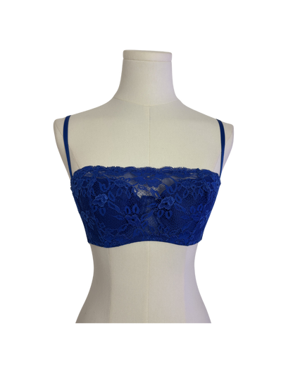 Moschino Blue Lace Bra