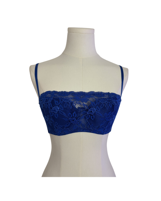 Moschino Blue Lace Bra