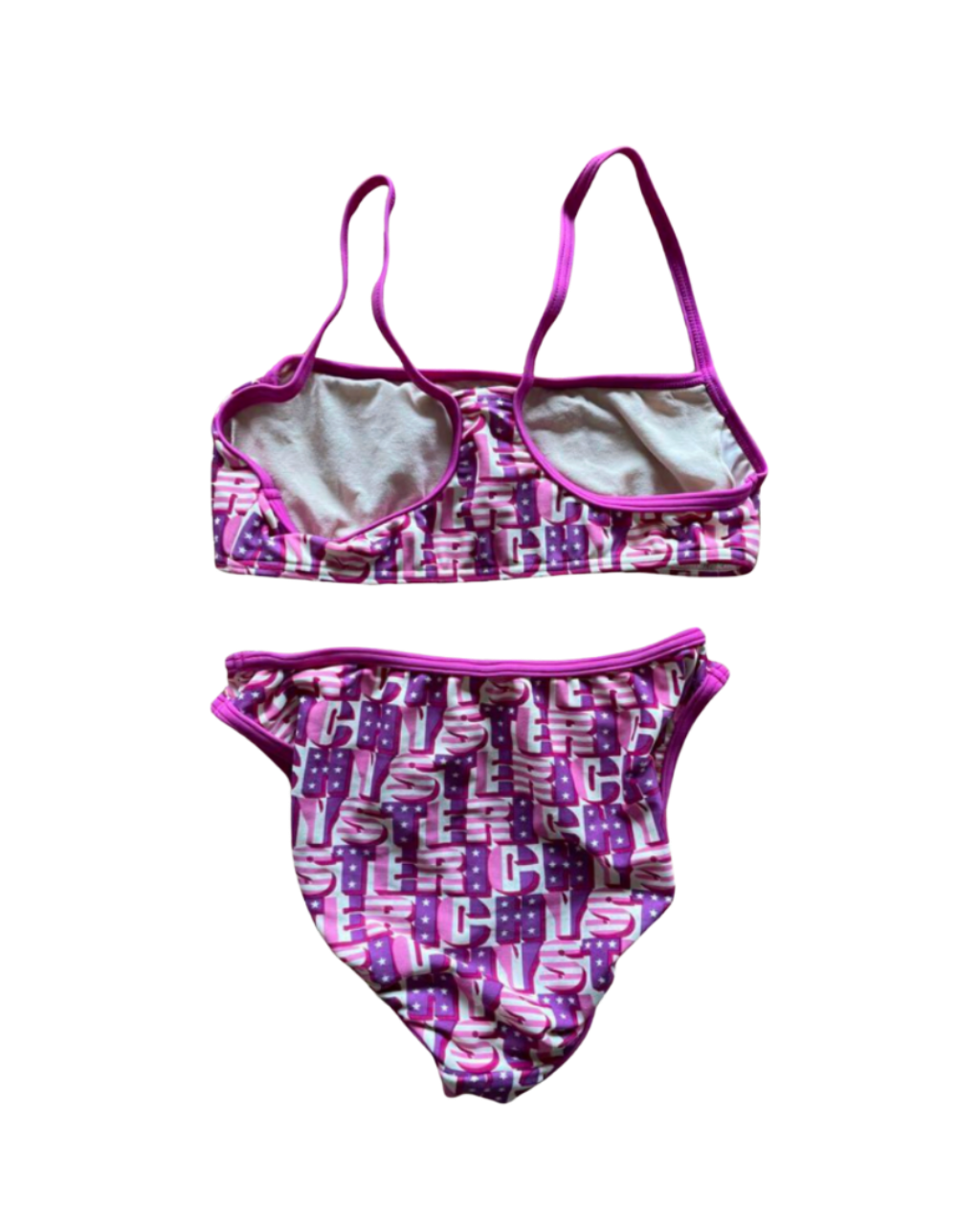 Hysteric Glamour Purple Logo Bikini