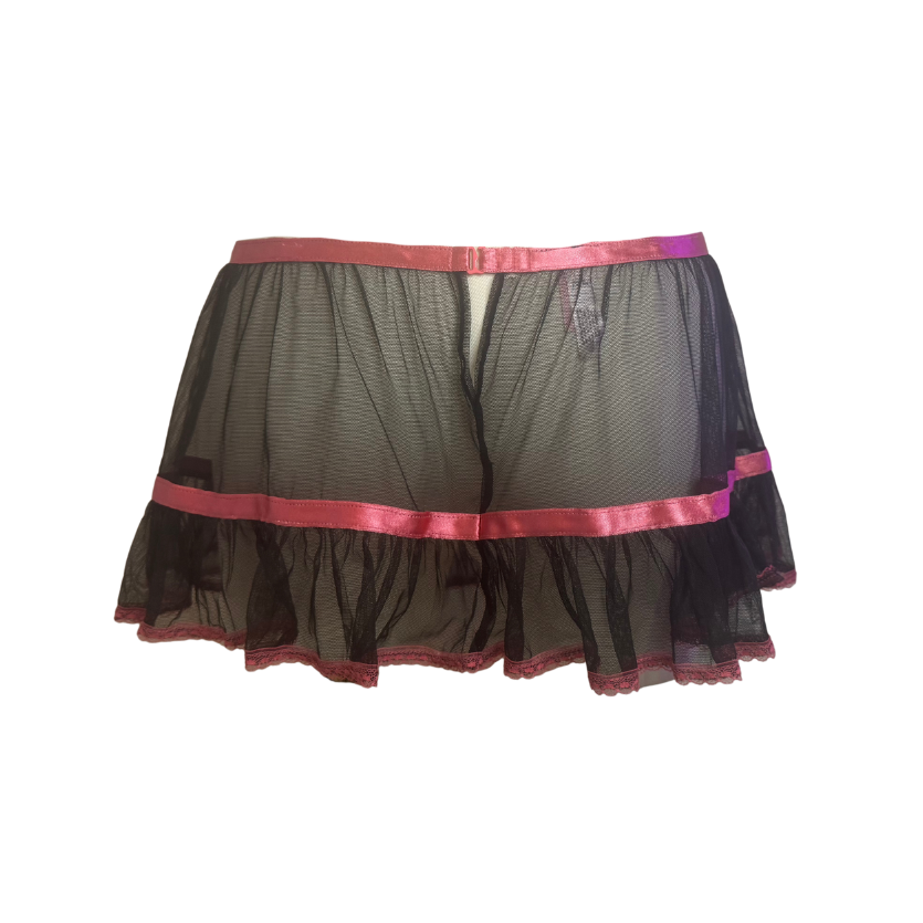 Victoria’s Secret Mesh Garter Skirt
