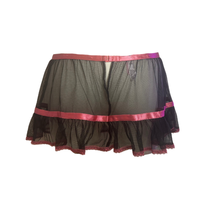 Victoria’s Secret Mesh Garter Skirt