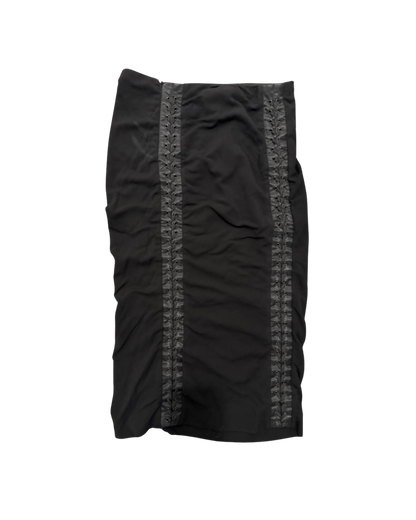 Dolce & Gabbana Lace-up Midi Skirt