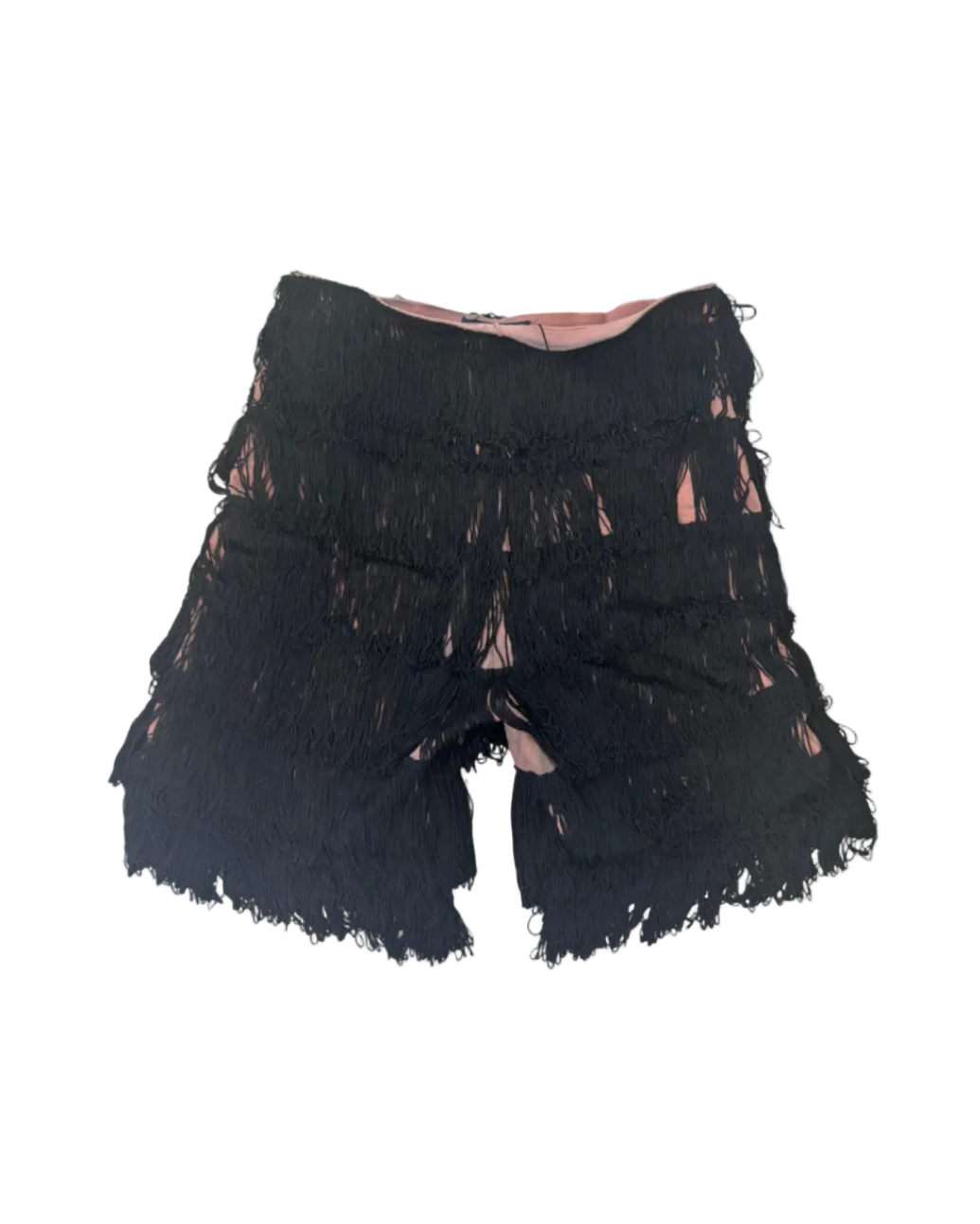 Junior Gaultier Fringe Shorts