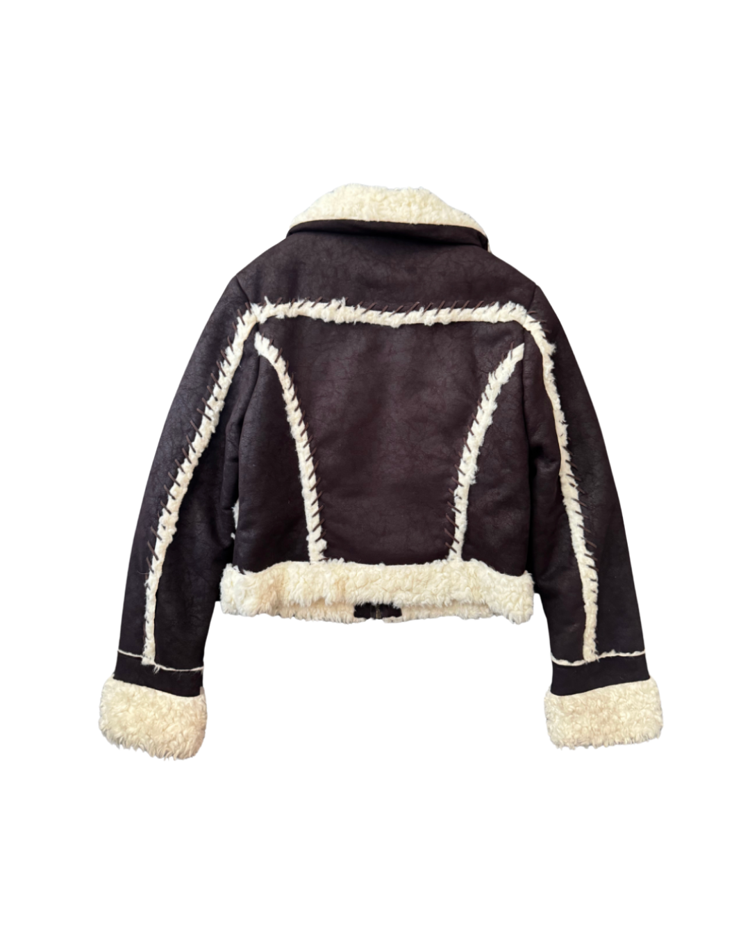 Vintage Zelias Aviator Faux Fur Jacket