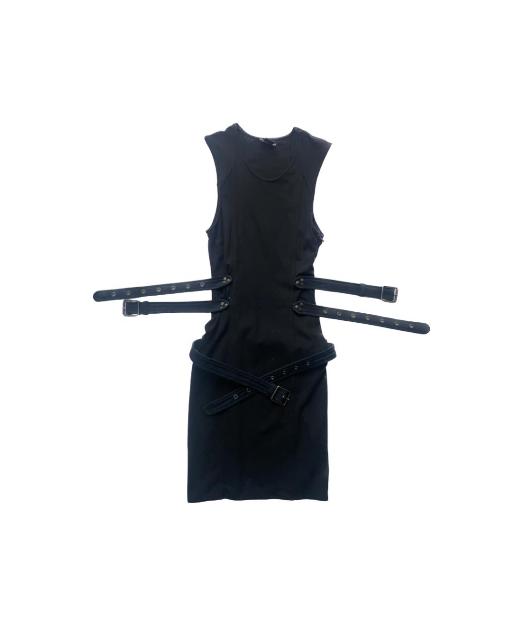 Versus Versace Multi-Belted Dress