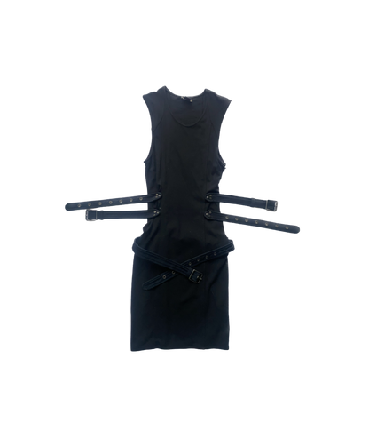 Versus Versace Multi-Belted Dress