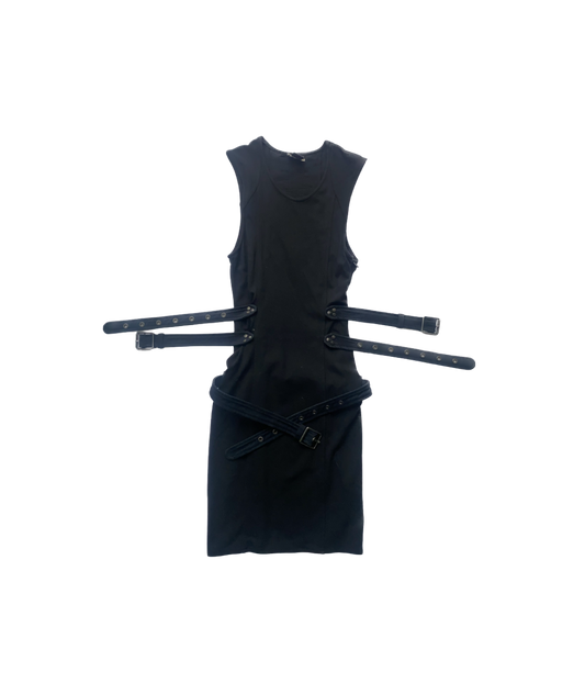 Versus Versace Multi-Belted Dress