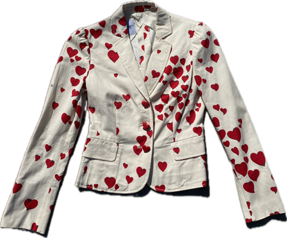 Moschino Jeans Heart Blazer