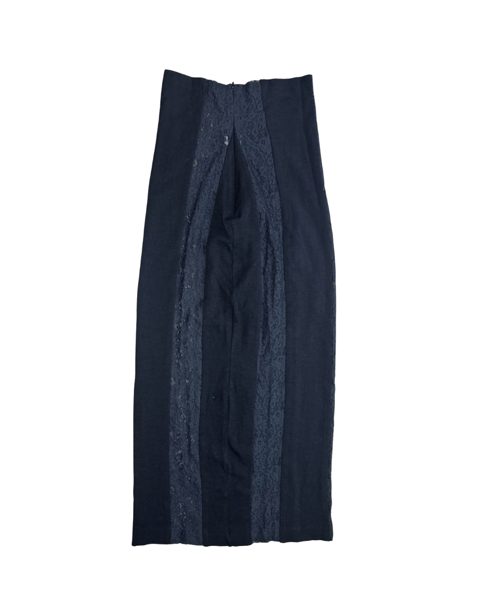 Dolce & Gabbana Lace Insert Maxi Skirt