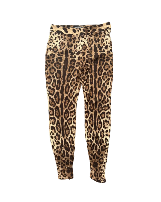 Dolce & Gabbana Leopard Leggings