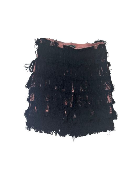 Junior Gaultier Fringe Shorts