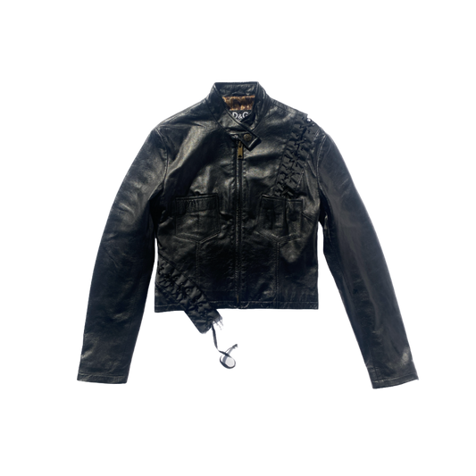 Dolce & Gabbana Virginia Panthers Leather Jacket