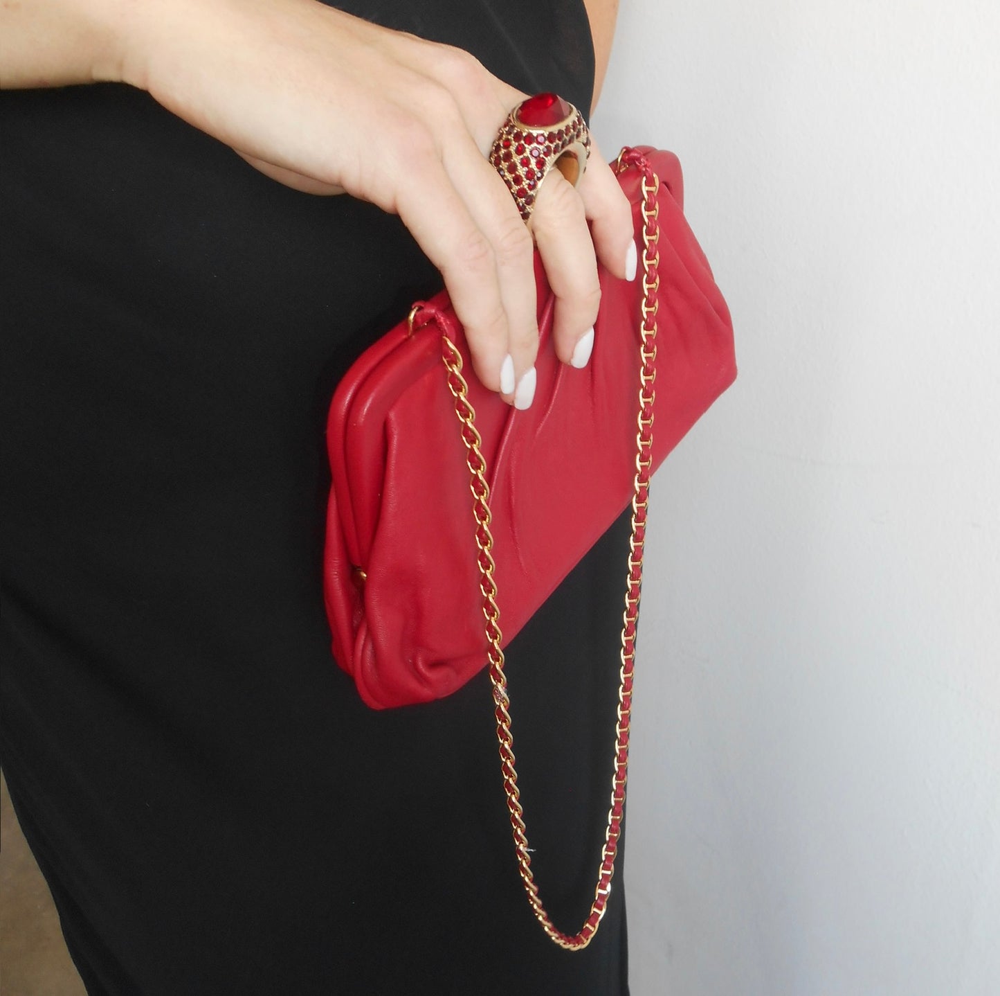 Moschino Chic & Cheap Ring Bag