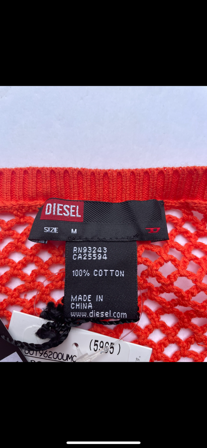 Diesel Fishnet Tank Top